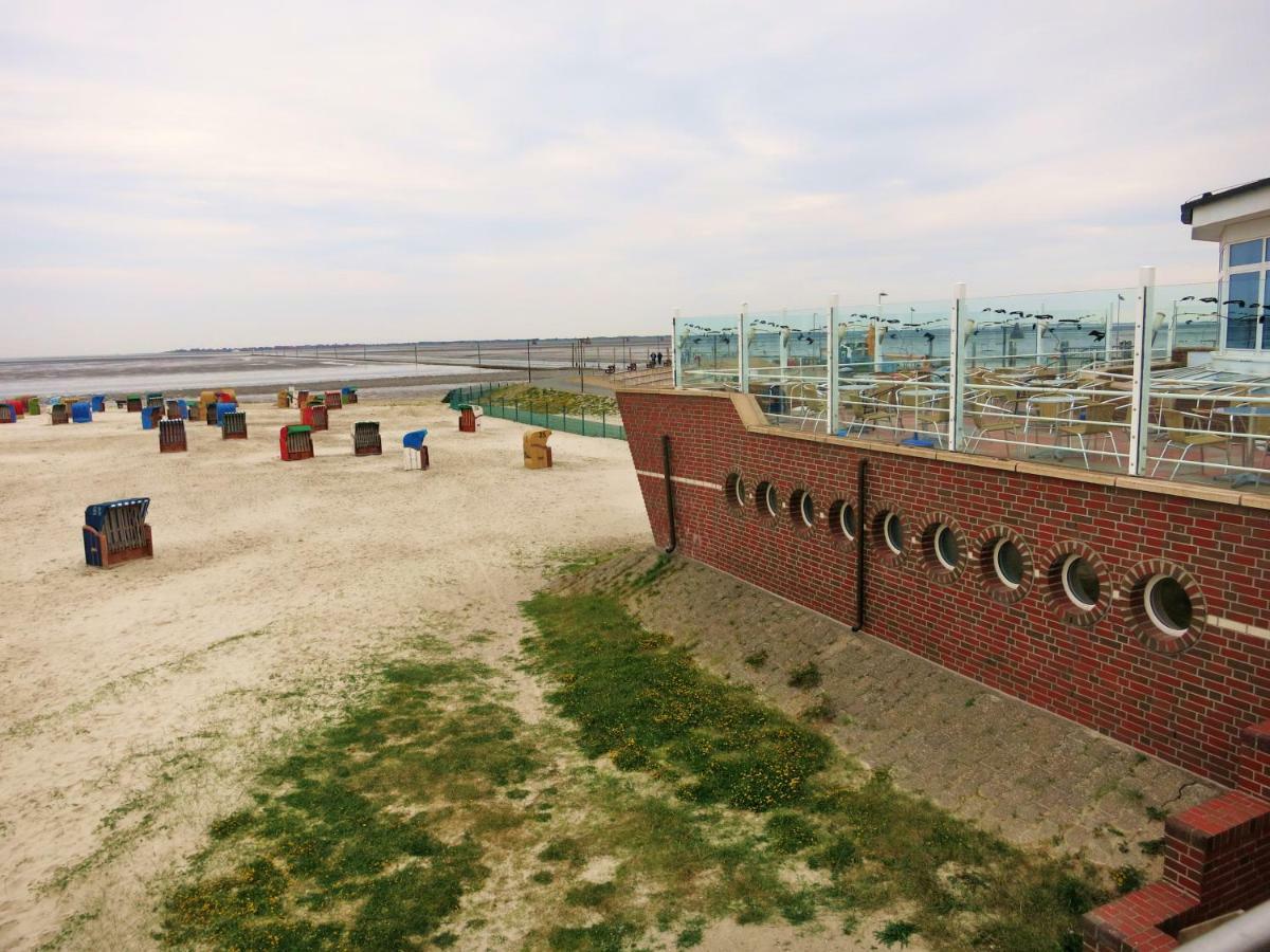 Huus Wattenmeer In Nessmersiel An Der Nordsee 多努姆 外观 照片