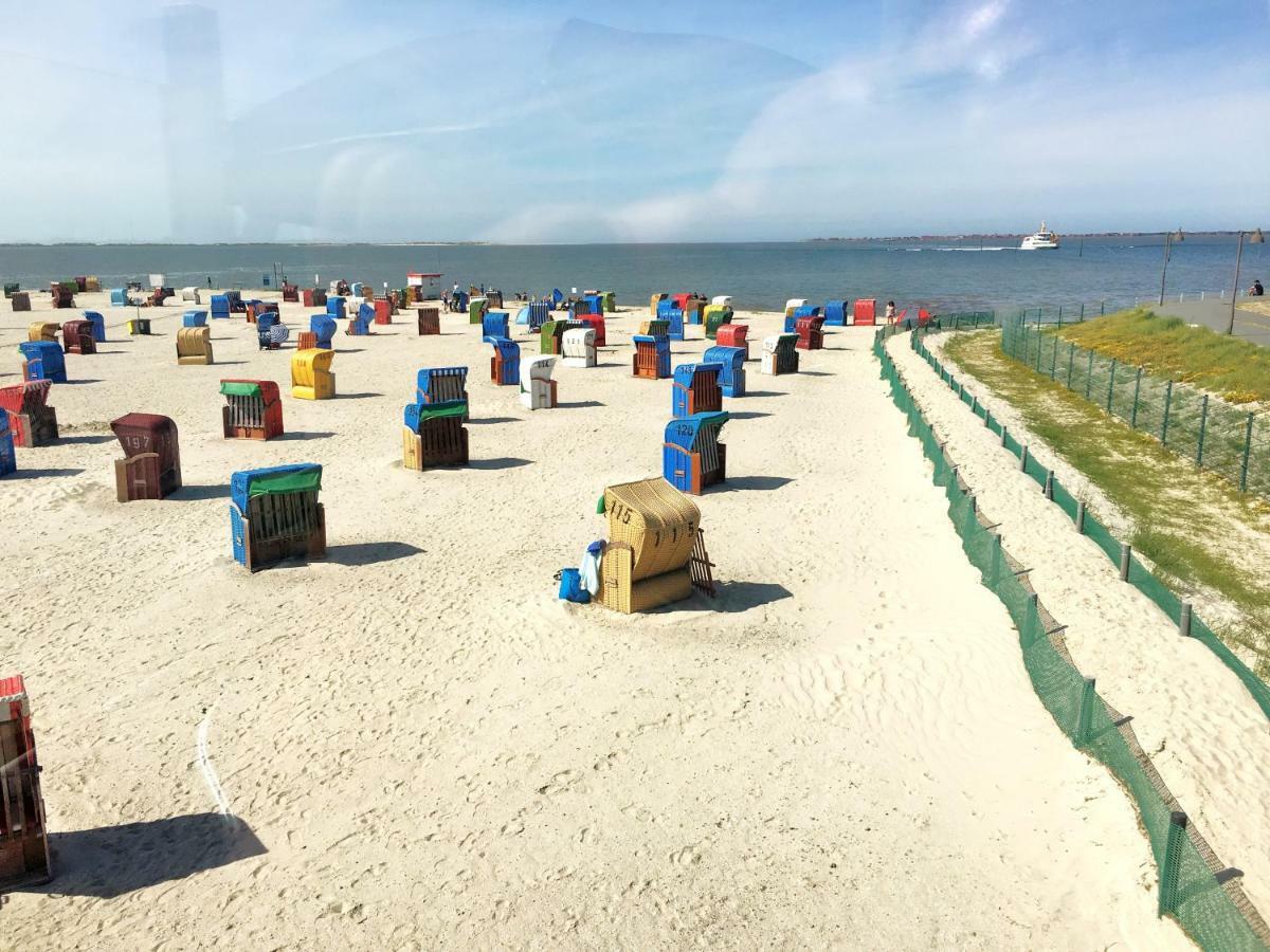 Huus Wattenmeer In Nessmersiel An Der Nordsee 多努姆 外观 照片